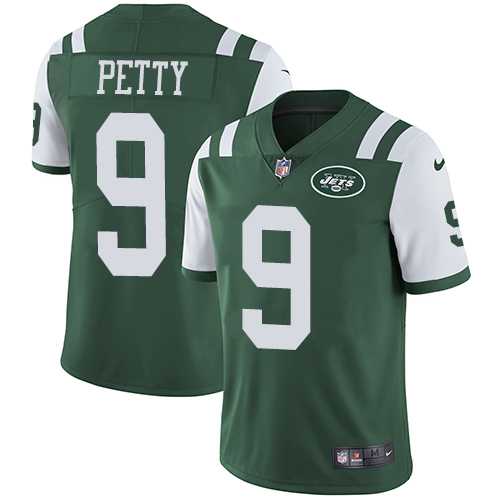 Nike New York Jets #9 Bryce Petty Green Team Color NFL Vapor Untouchable Limited Jersey,We sell and wholesale Nike New York Jets #9 Bryce Petty Green Team Color NFL Vapor Untouchable Limited Jersey on line form chian!